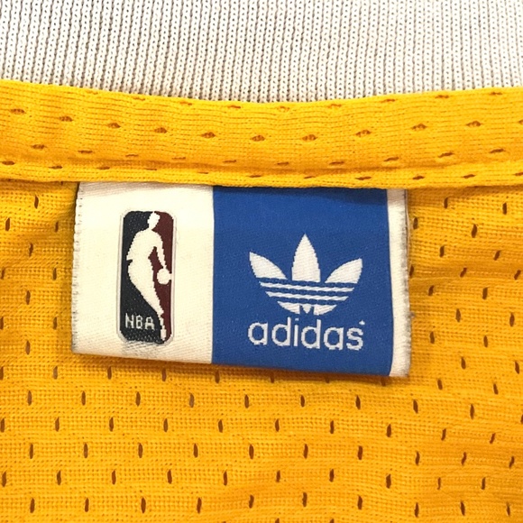 Adidas Hardwood Classics Los Angeles Lakers #32 Magic Johnson jersey Sz Large +2 - Picture 8 of 14